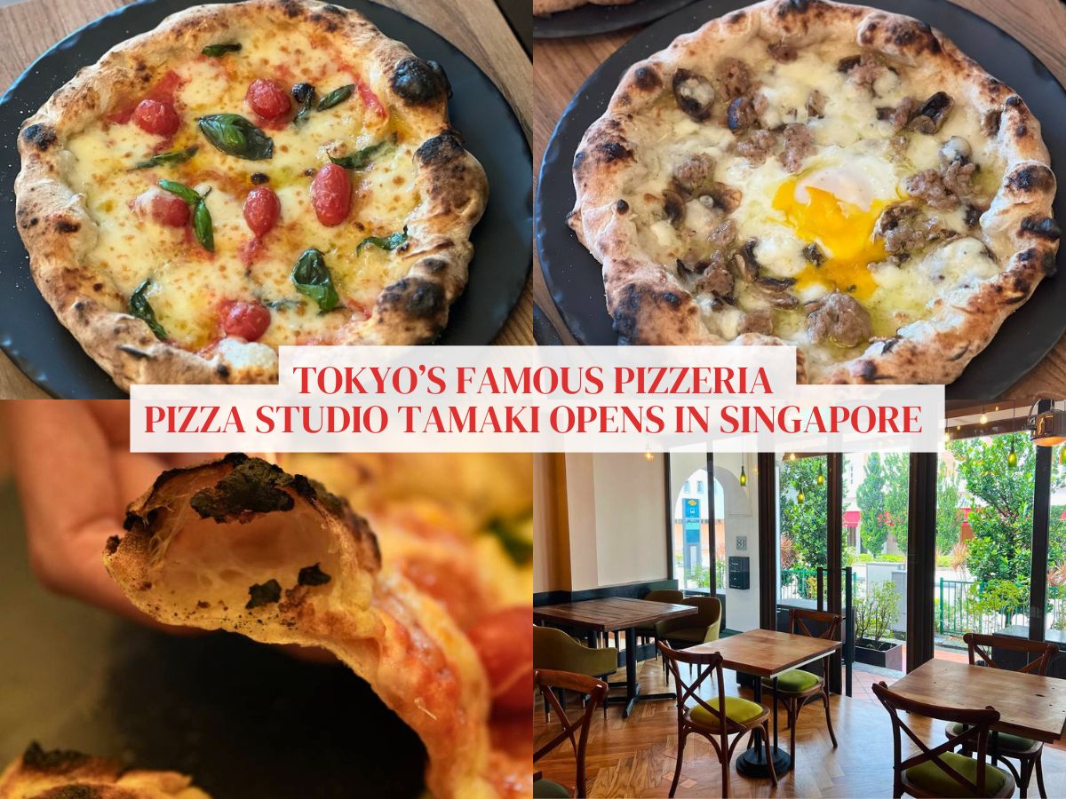 Japan’s famous Pizza Studio Tamaki brings its signature Tokyo Neapolitan-style pizza to Singapore