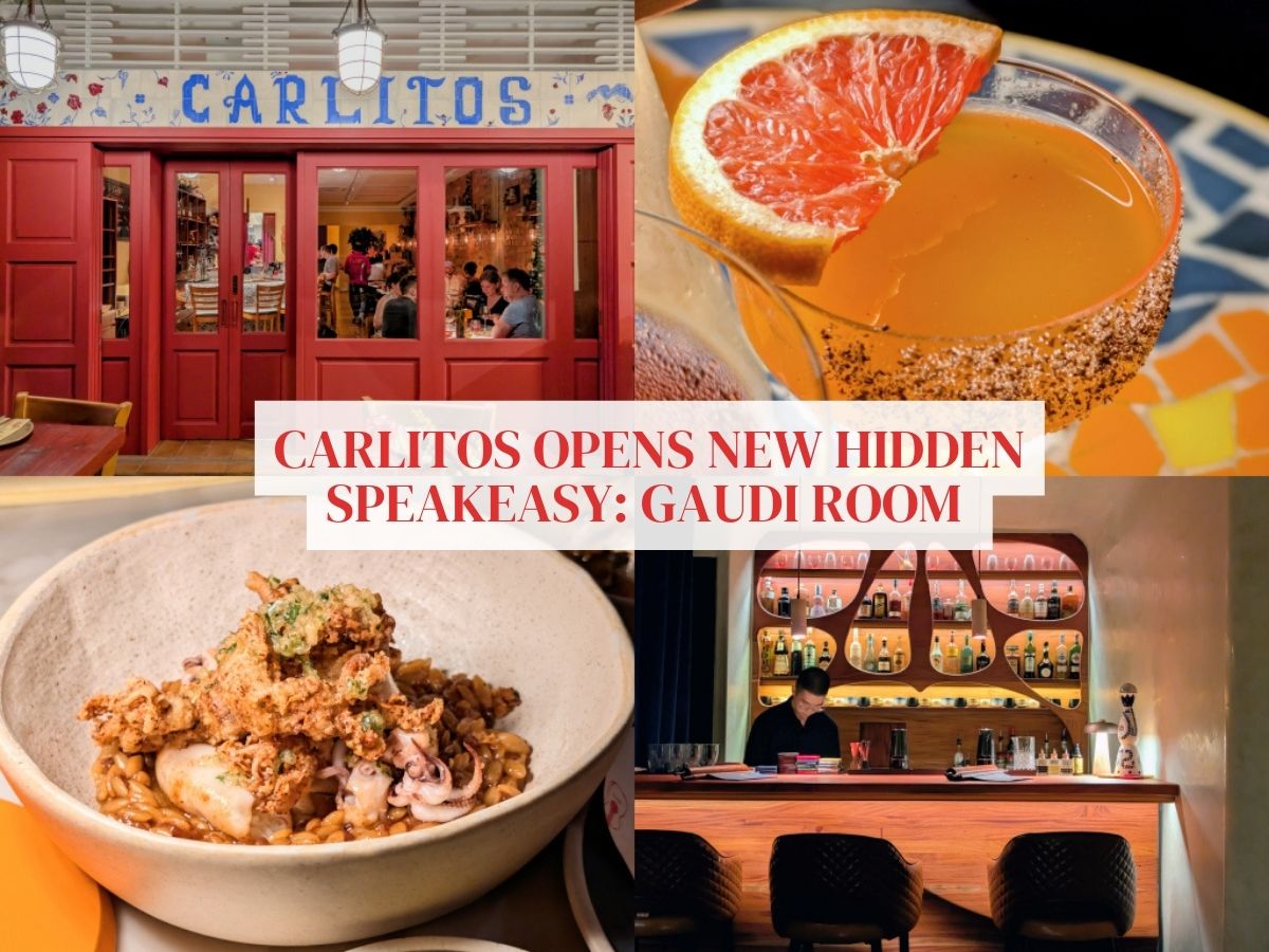 Carlitos marks its first anniversary — and unveils Gaudi Room, its new hidden bar