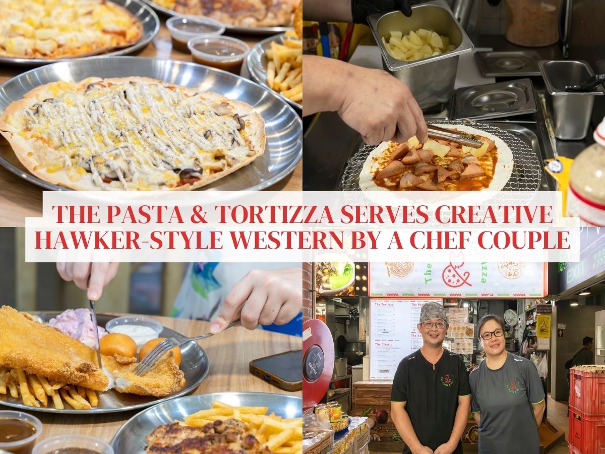 The Pasta & Tortizza: A hawker stall reimagining pizza with tortilla-based tortizza