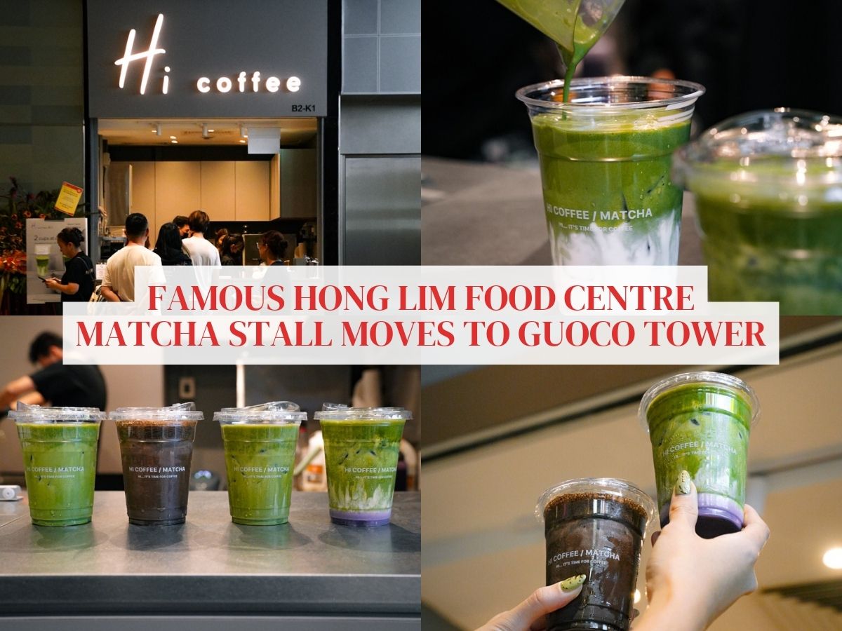 Famous matcha hawker stall Hi Coffee moves from Hong Lim to Guoco Tower, serves ceremonial matcha from S$5.80