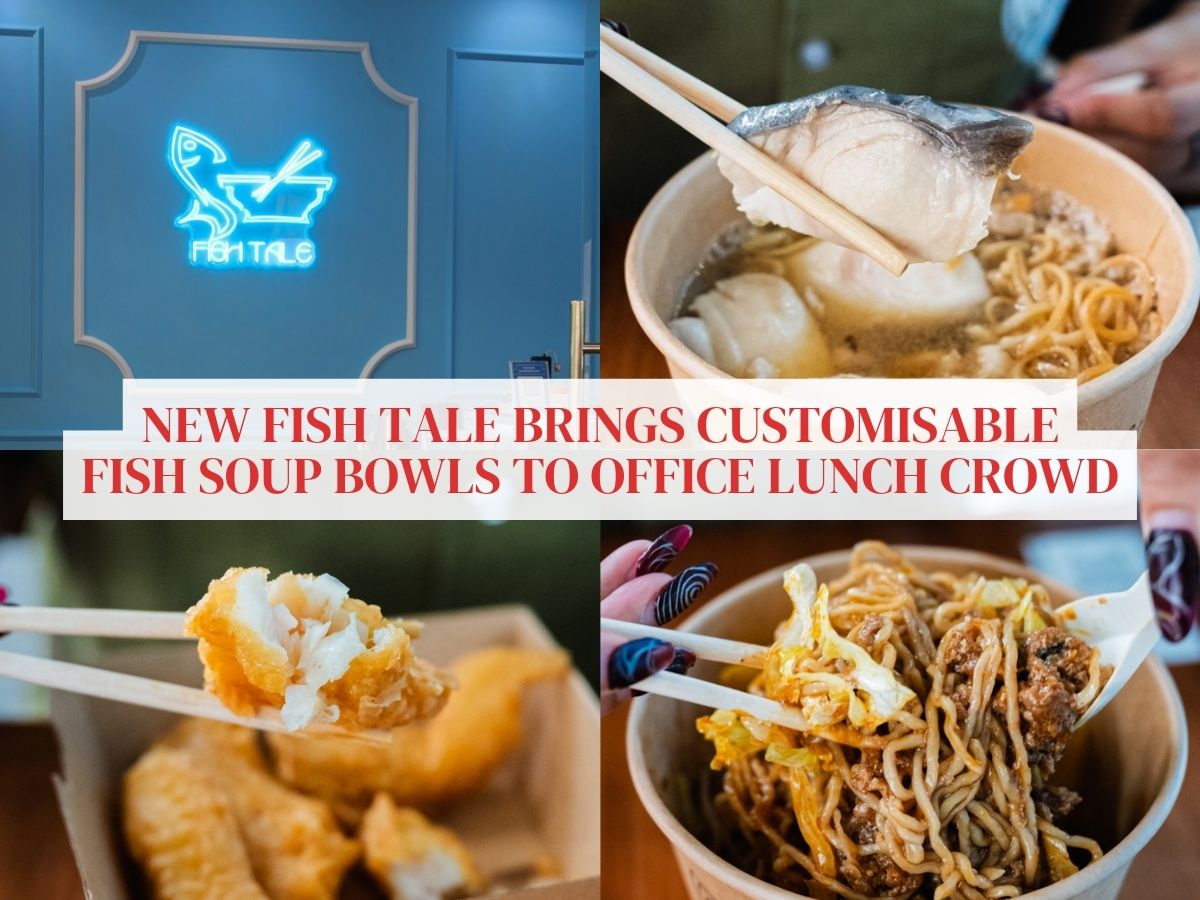 Fish Tale serves fresh and soothing fish soup to the lunch crowd at Buona Vista