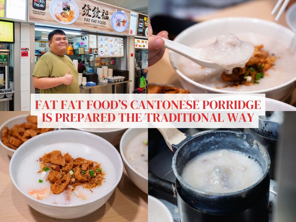 Fat Fat Food: Hawker Jim Chia dishes out silk, soul-warming Cantonese porridge