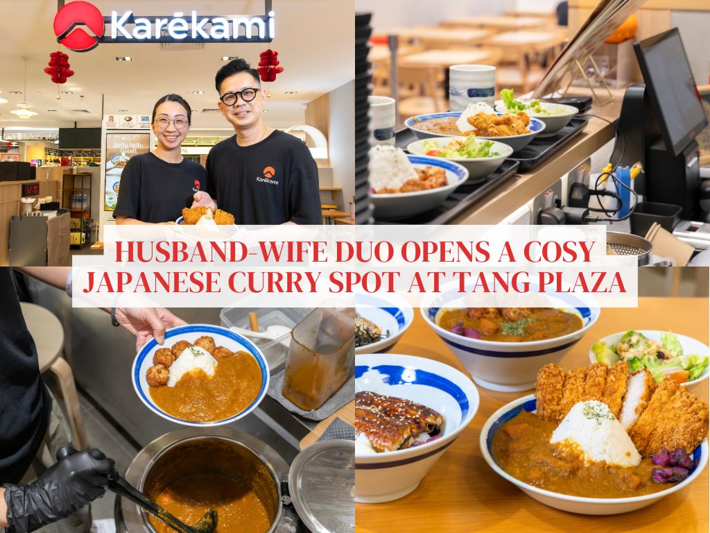 Is there a God of Japanese Curry in Singapore? Meet the husband-and-wife duo of Kare Kami at Tang Plaza