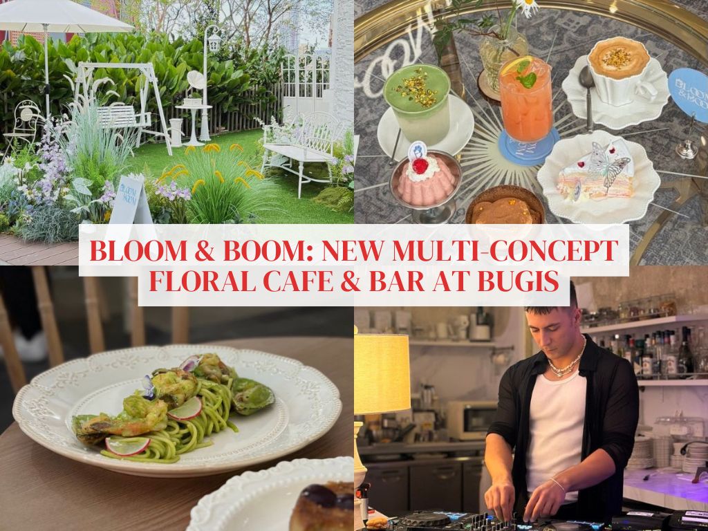 Bloom & Boom: A multi-concept floral cafe by day, bar by night