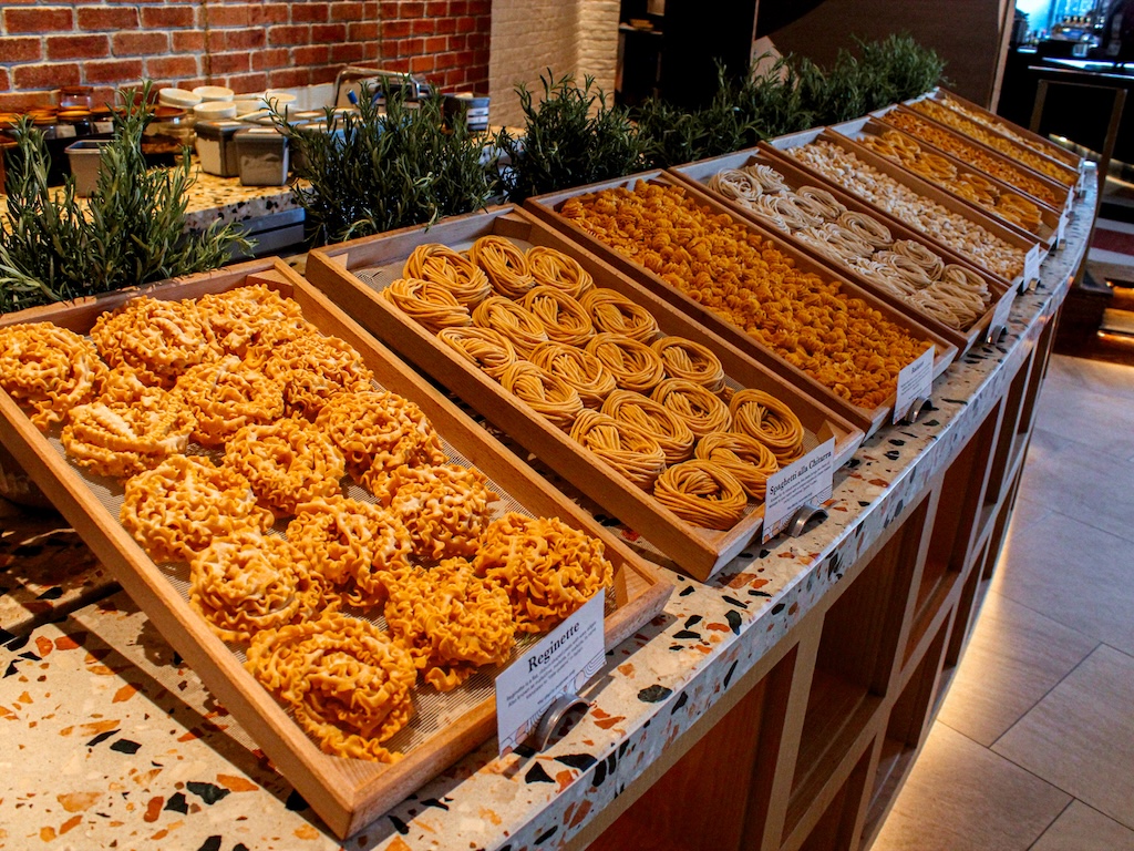 prego 40 anniversary lunch menu