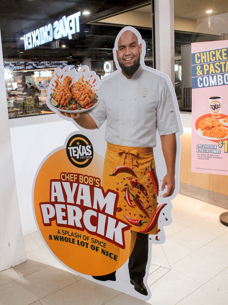 texas chicken chef bob ayam percik
